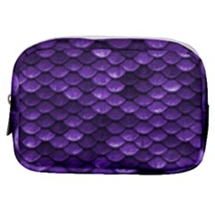 Purple Scales! Make Up Pouch (small) by fructosebat