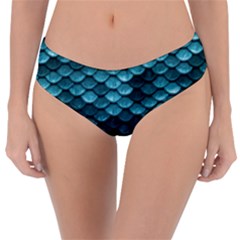 Teal Scales! Reversible Classic Bikini Bottoms by fructosebat