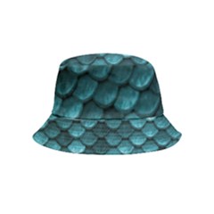 Teal Scales! Bucket Hat (kids) by fructosebat