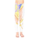 Feathers Design T- Shirtfeathers T- Shirt (4) Kids  Leggings View1