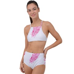 Feathers T- Shirt T H R E E I N K E D T A T T O O F E A T H E R S T- Shirt High Waist Tankini Set by maxcute