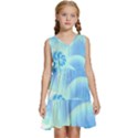 Fibonacci Spiral T- Shirt Fibonacci Spiral T- Shirt Kids  Sleeveless Tiered Mini Dress View1