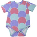 Fish Scale Pattern T- Shirtvery Peri Fish Scale Pattern T- Shirt Baby Short Sleeve Bodysuit View1