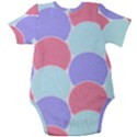 Fish Scale Pattern T- Shirtvery Peri Fish Scale Pattern T- Shirt Baby Short Sleeve Bodysuit View2