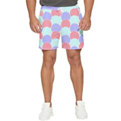 Fish Scale Pattern T- Shirtvery Peri Fish Scale Pattern T- Shirt Men s Runner Shorts by maxcute