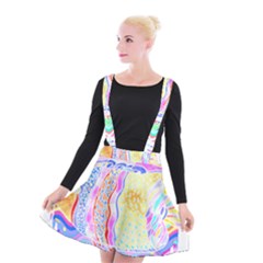 Fishing Gift T- Shirtfish T- Shirt Suspender Skater Skirt by maxcute