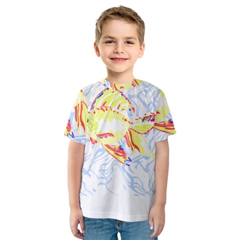 Fishing Lover T- Shirtfish T- Shirt (1) Kids  Sport Mesh Tee by maxcute