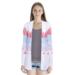 Fishing Lover T- Shirtfish T- Shirt (2) Drape Collar Cardigan by maxcute