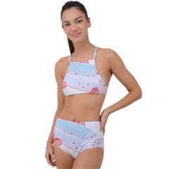 Fishing Lover T- Shirtfish T- Shirt (2) High Waist Tankini Set by maxcute