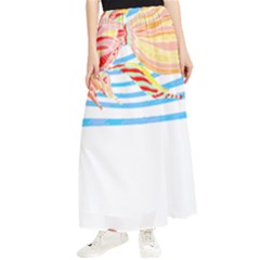 Fishing Lover T- Shirtfish T- Shirt (3) Maxi Chiffon Skirt by maxcute