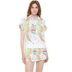 Fishing Lover T- Shirtfish T- Shirt (5) Chiffon Lounge Set by maxcute