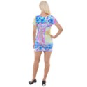 Fishing Lover T- Shirtfish T- Shirt (6) Short Sleeve Asymmetric Mini Dress View2