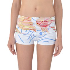 Fishing Lover T- Shirtfish T- Shirt (7) Reversible Boyleg Bikini Bottoms by maxcute