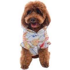 Fishing Lover T- Shirtfish T- Shirt (7) Dog Coat by maxcute