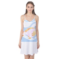 Fishing Lover T- Shirtfish T- Shirt (8) Camis Nightgown  by maxcute