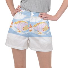 Fishing Lover T- Shirtfish T- Shirt (8) Ripstop Shorts by maxcute