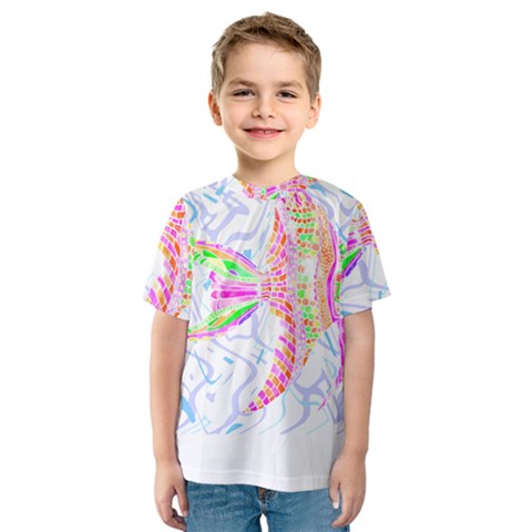 Fishing Lover T- Shirtfish T- Shirt Kids  Sport Mesh Tee by maxcute