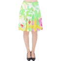 Floral T- Shirt Floral 4 Velvet High Waist Skirt View1