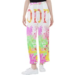 Floral T- Shirt Floral T- Shirt Women s Pants  by maxcute