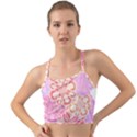 Flower Bouquet T- Shirt Tissue Paper Flower Bouquet T- Shirt Mini Tank Bikini Top View1