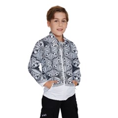 Flower Of Life T- Shirt Flower Of Life Mandala T- Shirt Kids  Windbreaker by maxcute