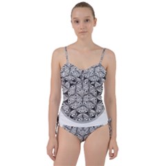 Flower Of Life T- Shirt Flower Of Life Mandala T- Shirt Sweetheart Tankini Set by maxcute