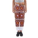 Flower T- Shirt Flower Granny Square Print T- Shirt Women s Jogger Sweatpants View1