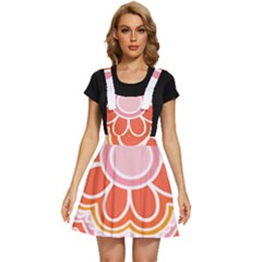 Flower T- Shirt Flower Granny Square T- Shirt Apron Dress by maxcute