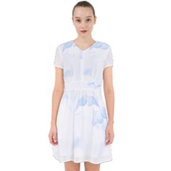 Flower T- Shirt Hellebore Flower T- Shirt Adorable in Chiffon Dress