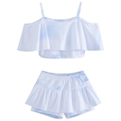 Flower T- Shirt Hellebore Flower T- Shirt Kids  Off Shoulder Skirt Bikini