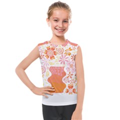 Flower T- Shirt Keep On Growing T- Shirt Kids  Mesh Tank Top by maxcute