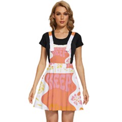 Flower T- Shirt Keep On Growing T- Shirt Apron Dress by maxcute