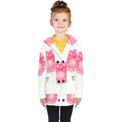 Flower T- Shirtflower T- Shirt Kids  Double Breasted Button Coat by maxcute