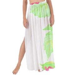 Flowers Art T- Shirtflower T- Shirt (1) Maxi Chiffon Tie-up Sarong by maxcute