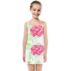 Flowers Art T- Shirtflower T- Shirt (1) Kids  Summer Sun Dress by maxcute