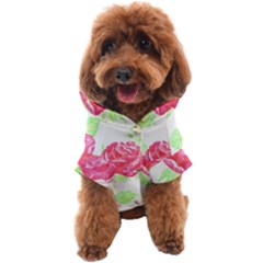 Flowers Art T- Shirtflower T- Shirt (1) Dog Coat by maxcute