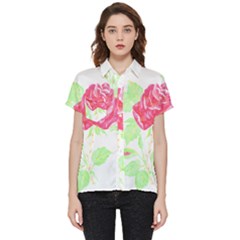 Flowers Art T- Shirtflower T- Shirt (1) Short Sleeve Pocket Shirt by maxcute