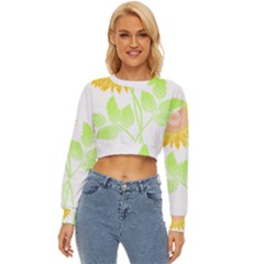 Flowers Art T- Shirtflower T- Shirt Lightweight Long Sleeve Sweatshirt by maxcute