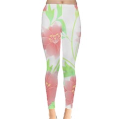 Flowers Art T- Shirtflowers T- Shirt (1) Leggings  by maxcute