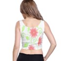 Flowers Art T- Shirtflowers T- Shirt (11) Crop Top View3