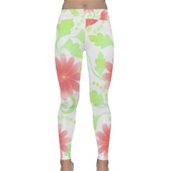 Flowers Art T- Shirtflowers T- Shirt (11) Classic Yoga Leggings by maxcute