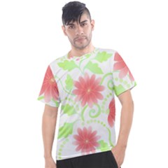 Flowers Art T- Shirtflowers T- Shirt (11) Men s Sport Top by maxcute