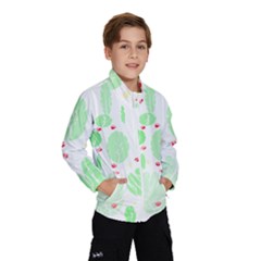 Flowers Art T- Shirtflowers T- Shirt (12) Kids  Windbreaker by maxcute