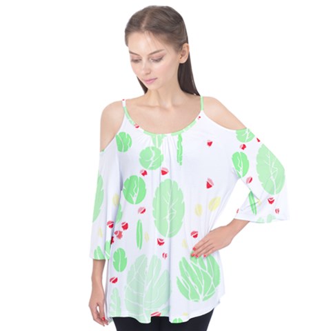 Flowers Art T- Shirtflowers T- Shirt (12) Flutter Tees by maxcute