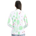 Flowers Art T- Shirtflowers T- Shirt (12) Drape Collar Cardigan View2