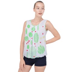 Flowers Art T- Shirtflowers T- Shirt (12) Bubble Hem Chiffon Tank Top by maxcute