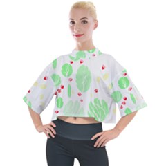 Flowers Art T- Shirtflowers T- Shirt (12) Mock Neck Tee by maxcute