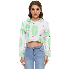 Flowers Art T- Shirtflowers T- Shirt (12) Women s Lightweight Cropped Hoodie by maxcute