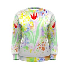 Flowers Art T- Shirtflowers T- Shirt (13) Women s Sweatshirt by maxcute