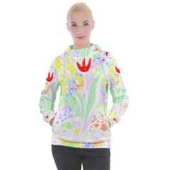 Flowers Art T- Shirtflowers T- Shirt (13) Women s Hooded Pullover by maxcute